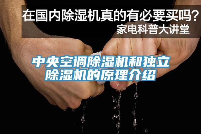 中央空调除湿机和独立除湿机的原理介绍