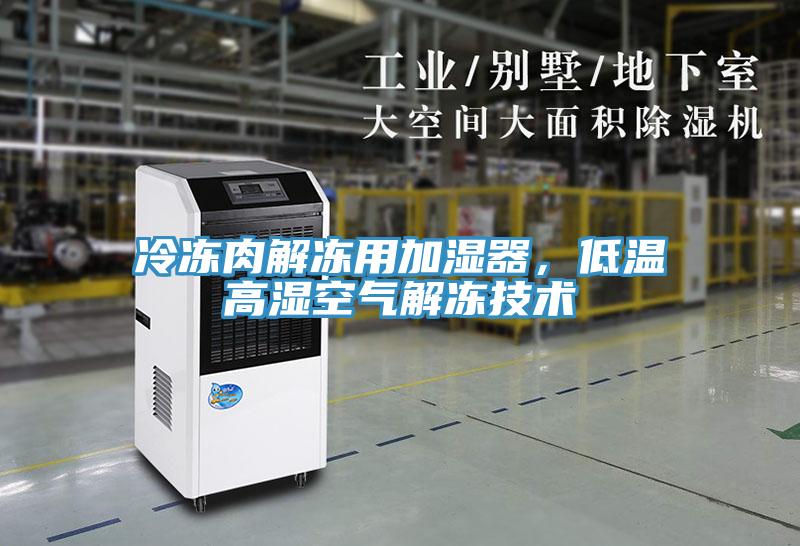 冷冻肉解冻用加湿器，低温高湿空气解冻技术