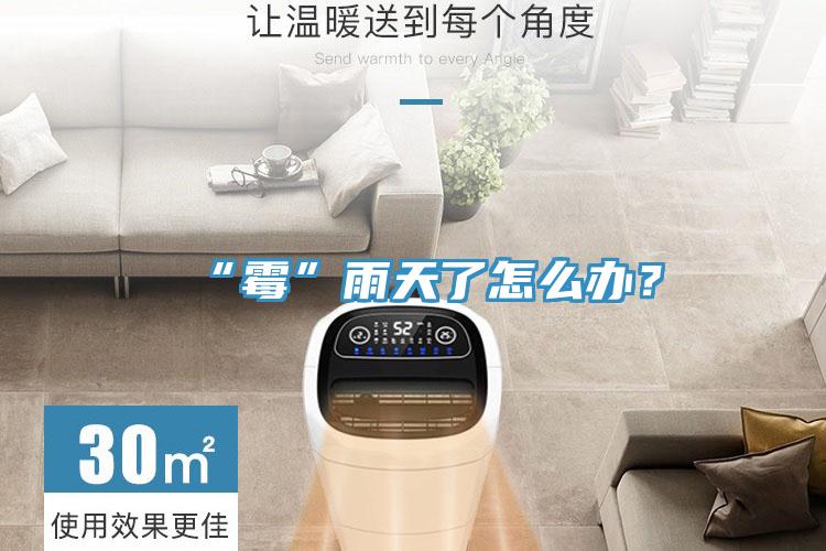 “霉”雨天了怎么办？