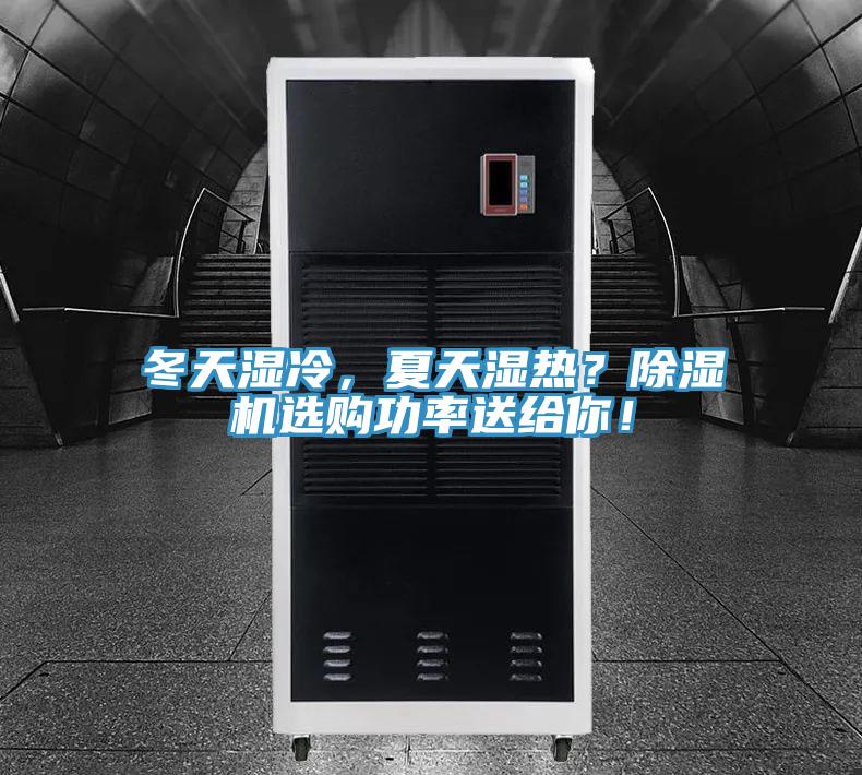 冬天湿冷，夏天湿热？除湿机选购功率送给你！