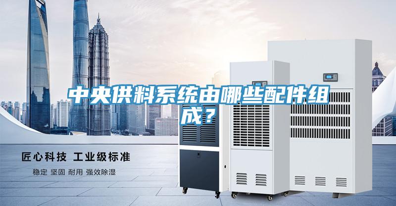中央供料系统由哪些配件组成？