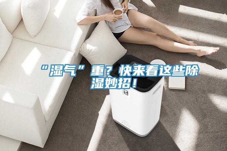 “湿气”重？快来看这些除湿妙招！