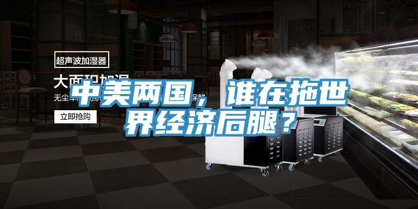 中美两国，谁在拖世界经济后腿？