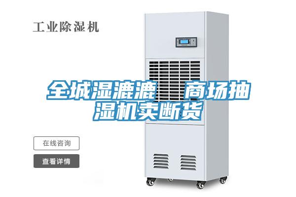 全城湿漉漉  商场抽湿机卖断货