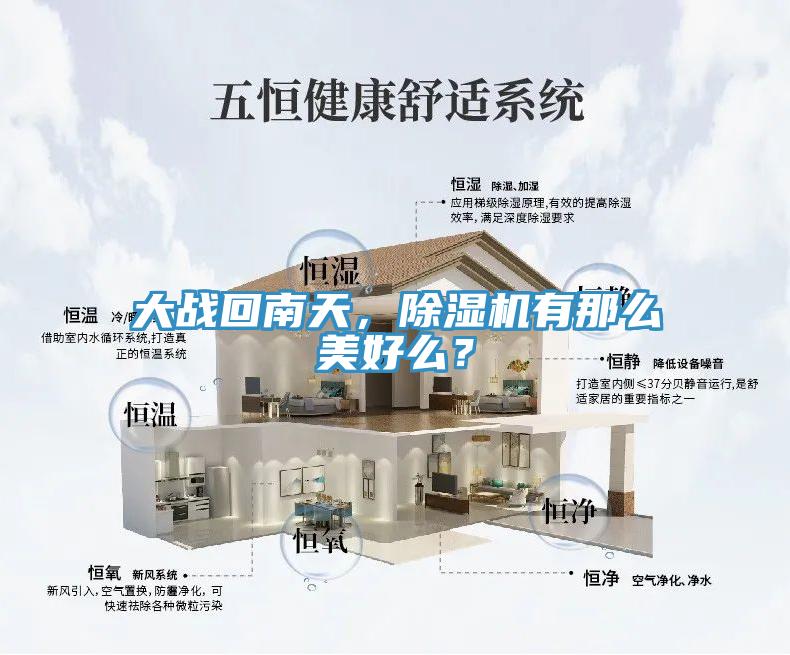 大战回南天，除湿机有那么美好么？