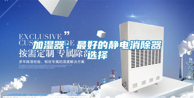 加湿器：最好的静电消除器选择