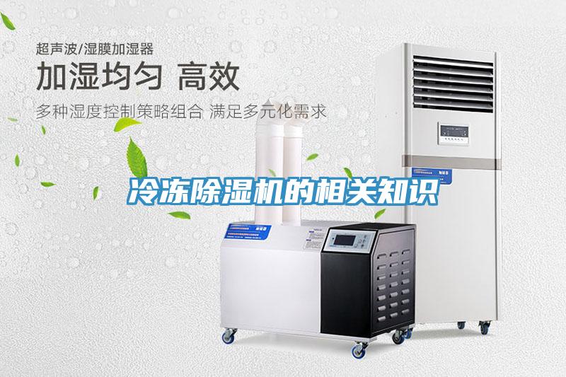 冷冻除湿机的相关知识