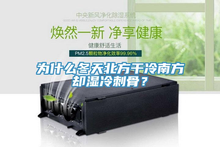 为什么冬天北方干冷南方却湿冷刺骨？