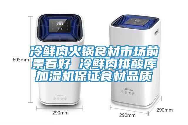 冷鲜肉火锅食材市场前景看好 冷鲜肉排酸库加湿机保证食材品质