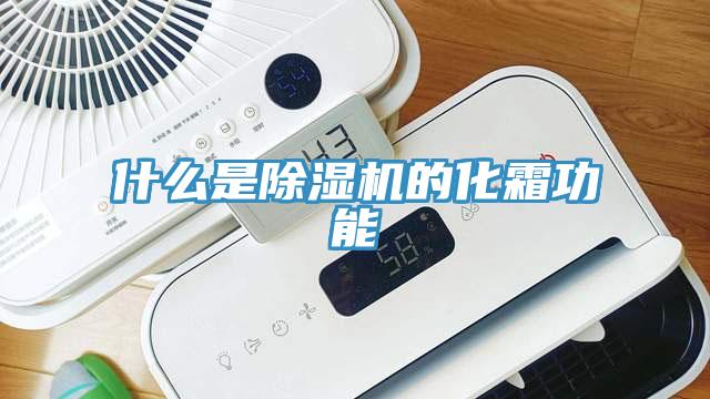 什么是除湿机的化霜功能