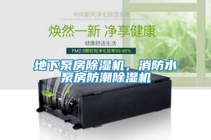 地下泵房除湿机，消防水泵房防潮除湿机