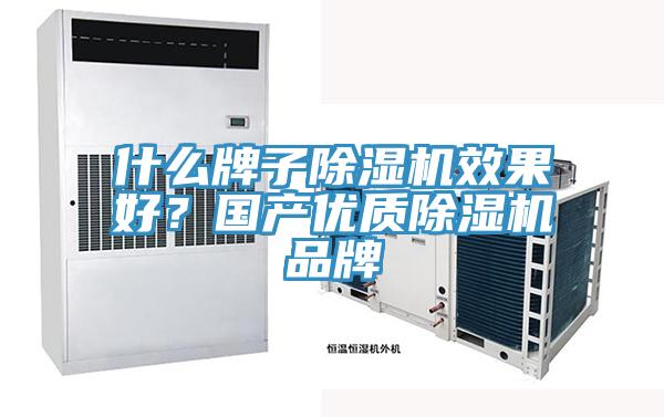 什么牌子除湿机效果好？国产优质除湿机品牌