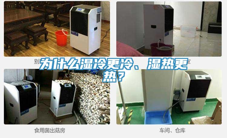 为什么湿冷更冷、湿热更热？