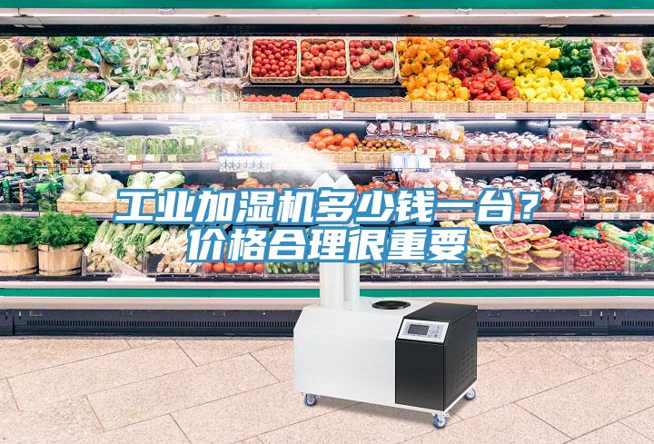 工业加湿机多少钱一台？价格合理很重要