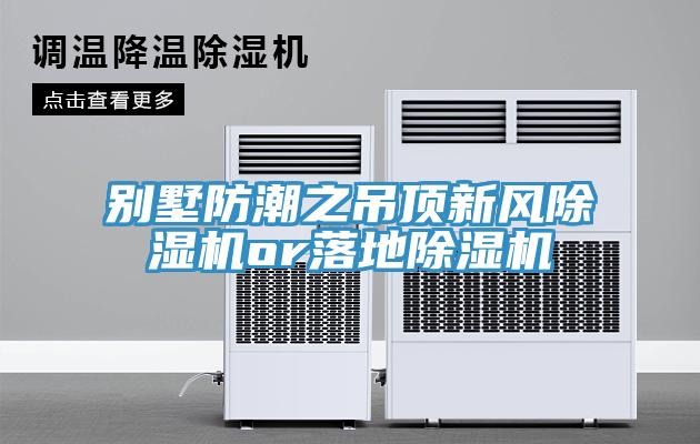 别墅防潮之吊顶新风除湿机or落地除湿机
