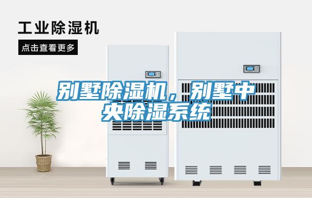 别墅除湿机，别墅中央除湿系统