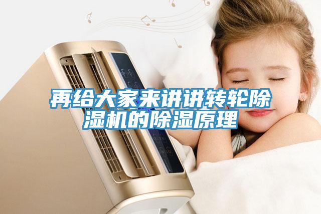 再给大家来讲讲转轮除湿机的除湿原理