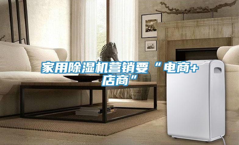 家用除湿机营销要“电商+店商”