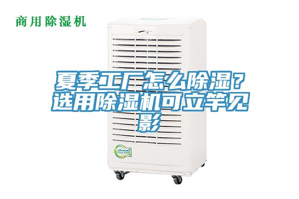 夏季工厂怎么除湿？选用除湿机可立竿见影