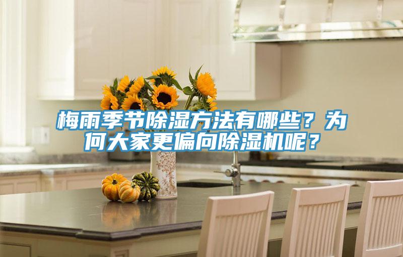 梅雨季节除湿方法有哪些？为何大家更偏向除湿机呢？