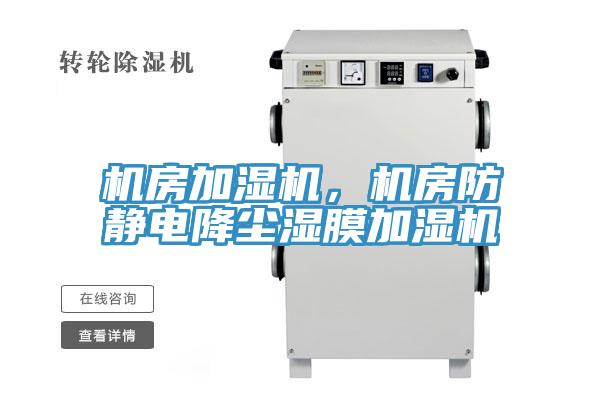 机房加湿机,机房防静电降尘湿膜加湿机