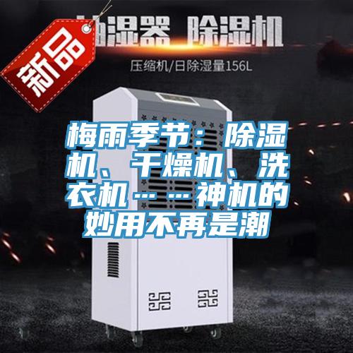 梅雨季节：除湿机、干燥机、洗衣机……神机的妙用不再是潮