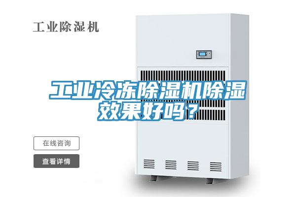 工业冷冻除湿机除湿效果好吗？
