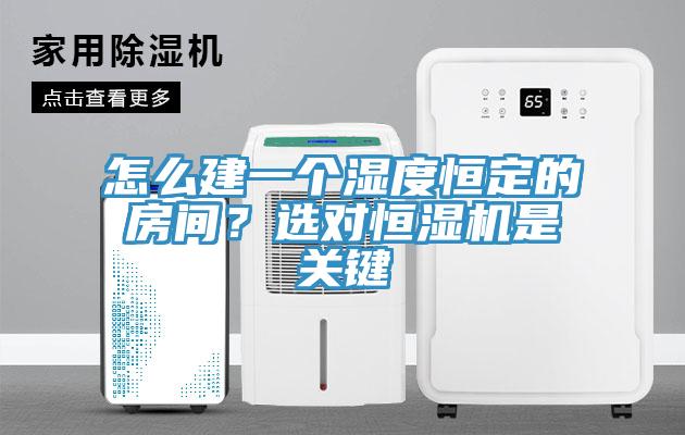 怎么建一个湿度恒定的房间？选对恒湿机是关键