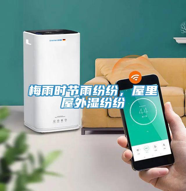 梅雨时节雨纷纷，屋里屋外湿纷纷