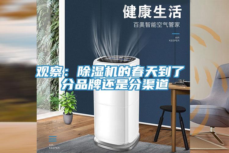 观察：除湿机的春天到了 分品牌还是分渠道