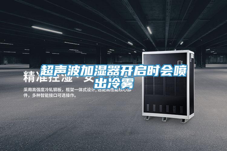 超声波加湿器开启时会喷出冷雾