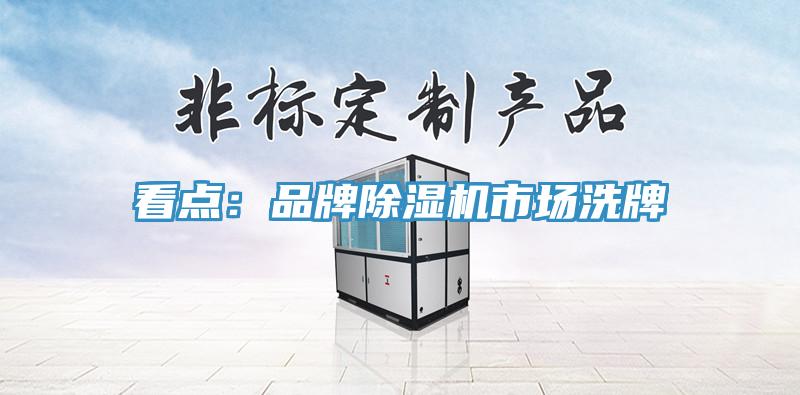看点：品牌除湿机市场洗牌