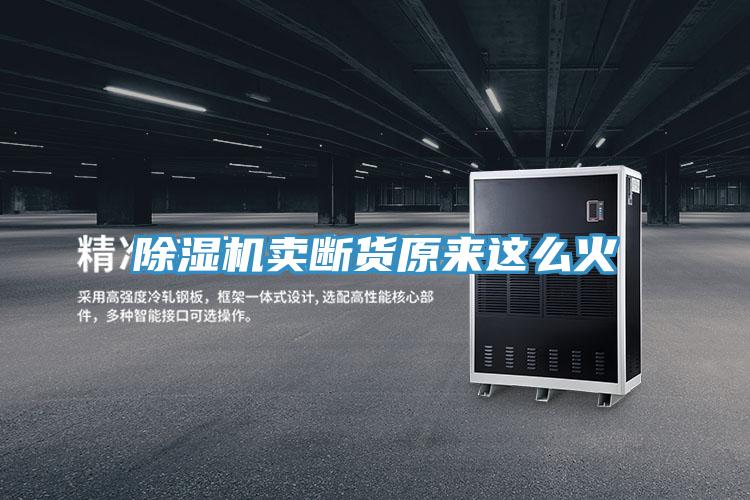 除湿机卖断货原来这么火