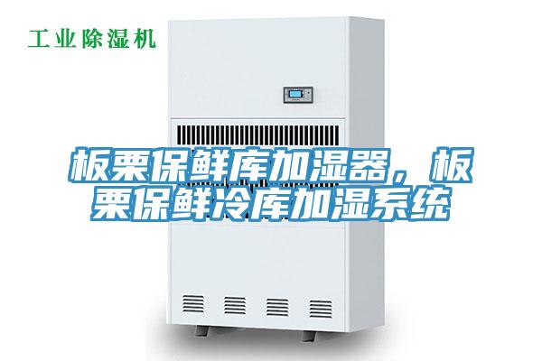 板栗保鲜库加湿器,板栗保鲜冷库加湿系统