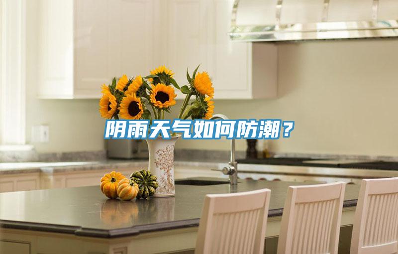 阴雨天气如何防潮？