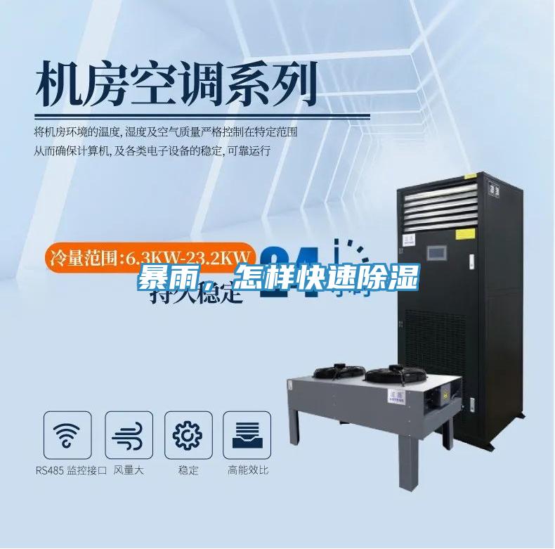 暴雨，怎样快速除湿