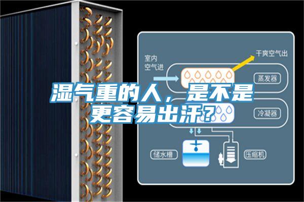 湿气重的人，是不是更容易出汗？