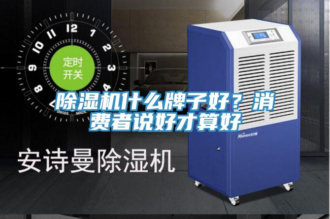 除湿机什么牌子好？消费者说好才算好