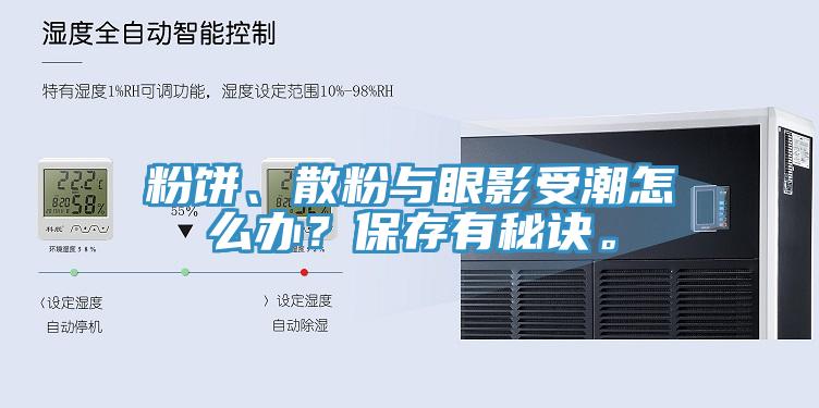 粉饼、散粉与眼影受潮怎么办？保存有秘诀。