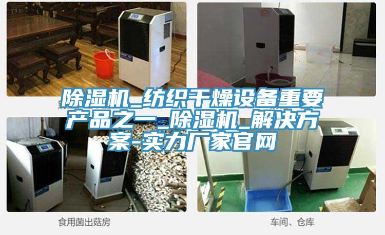 除湿机_纺织干燥设备重要产品之一_除湿机_解决方案-实力厂家官网