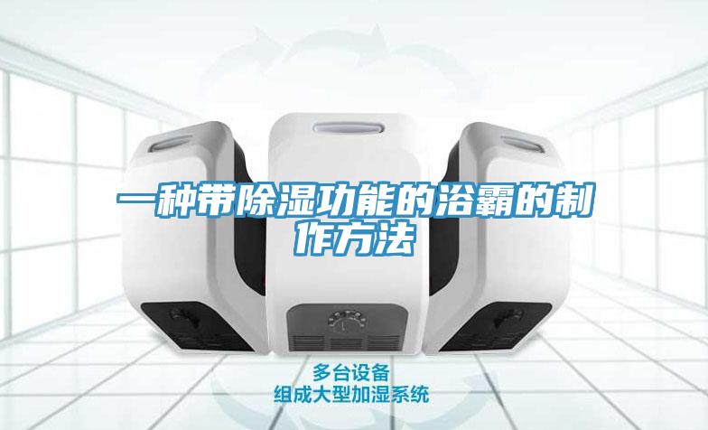 一种带除湿功能的浴霸的制作方法