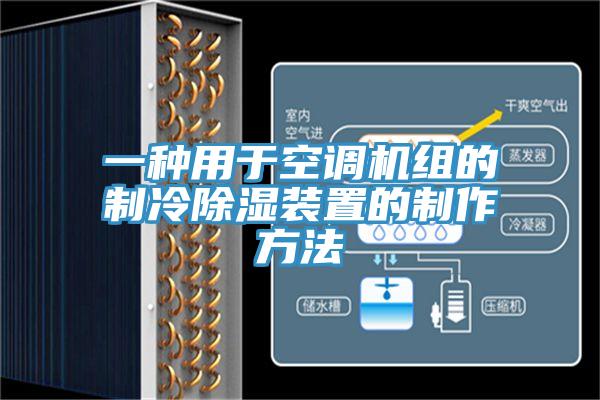 一种用于空调机组的制冷除湿装置的制作方法