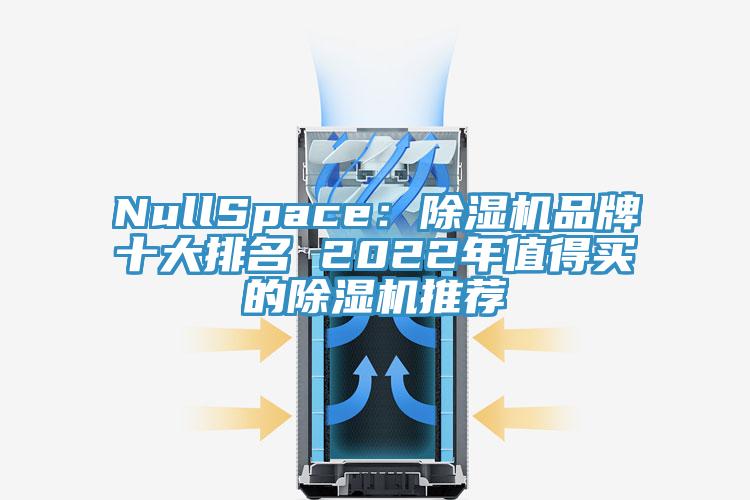 NullSpace：除湿机品牌十大排名 2022年值得买的除湿机推荐