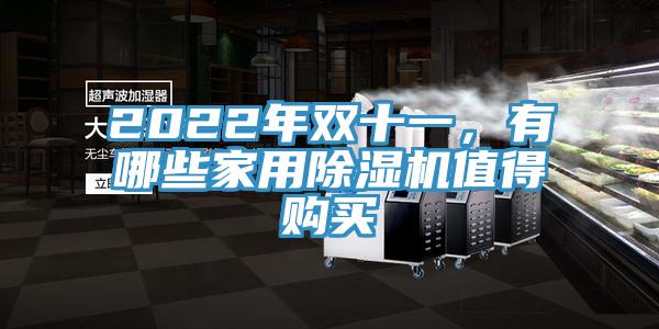 2022年双十一，有哪些家用除湿机值得购买