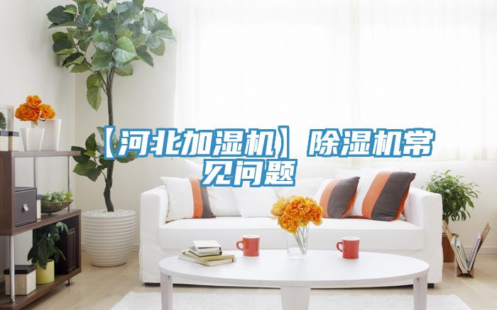 【河北加湿机】除湿机常见问题