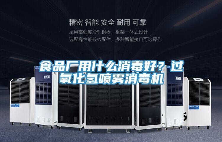 食品厂用什么消毒好？过氧化氢喷雾消毒机