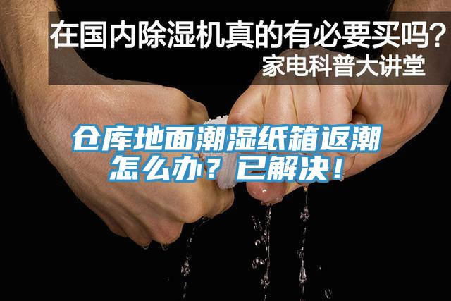 仓库地面潮湿纸箱返潮怎么办？已解决！