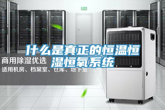 什么是真正的恒温恒湿恒氧系统
