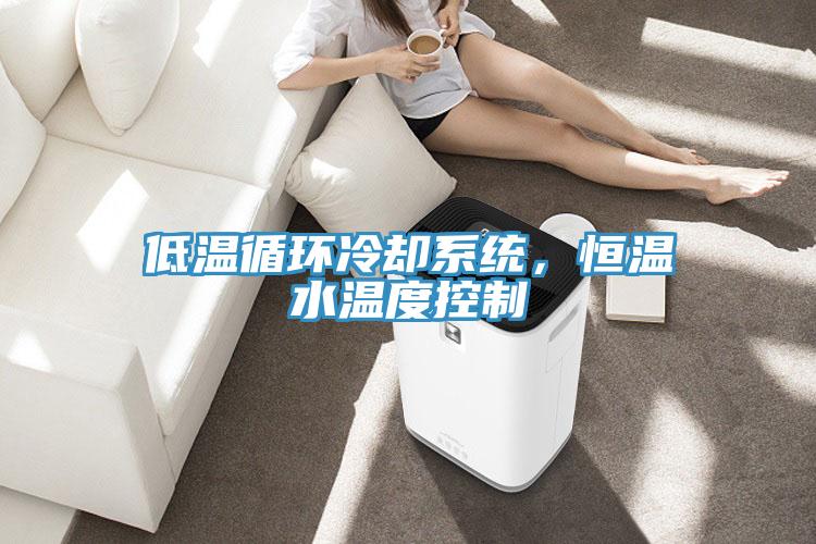 低温循环冷却系统,恒温水温度控制