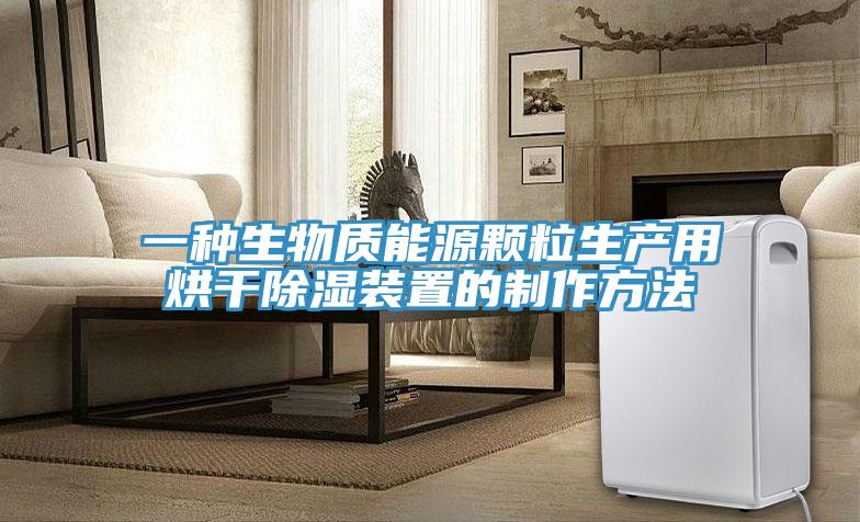 一种生物质能源颗粒生产用烘干除湿装置的制作方法